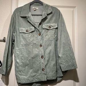 Madewell corduroy shacket